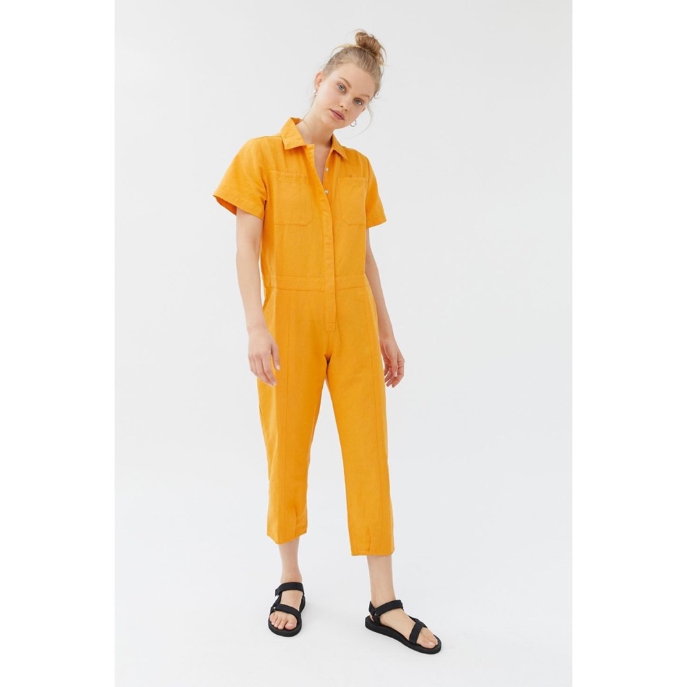 COPY - Back Beat Co. short sleeve boiler jumpsuit